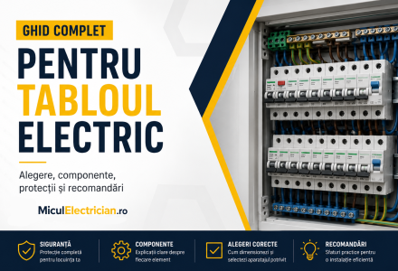 Ghid complet pentru tabloul electric: alegere, componente, protecții și recomandări